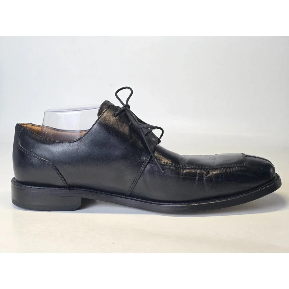 Florsheim Men's Dress Shoes Size 11 D Black Leather Oxford Lace‎ Up Classic